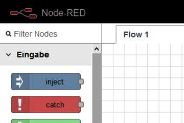 Node-RED für Fernüberwachung und Daten-Monitoring