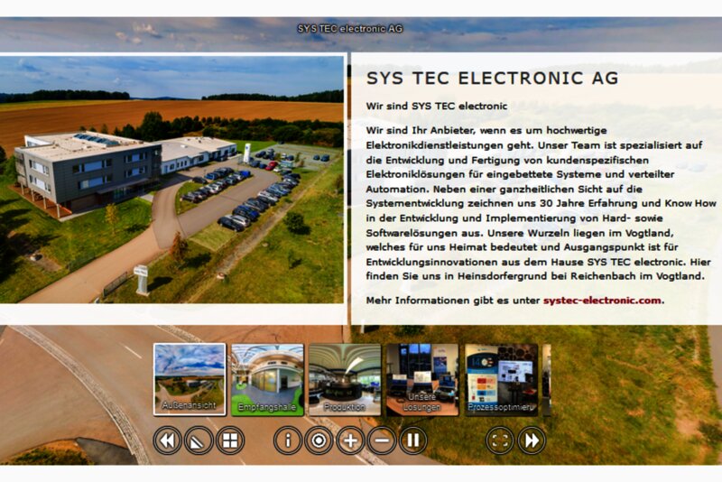SYS TEC electronic - 360 Grad Blick
