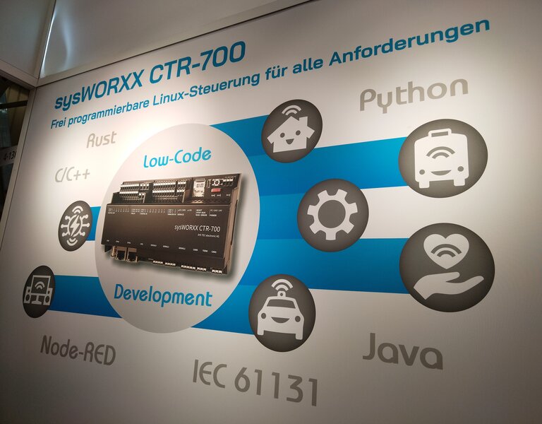 embedded world 2023 - Leinwand Eigenprodukte